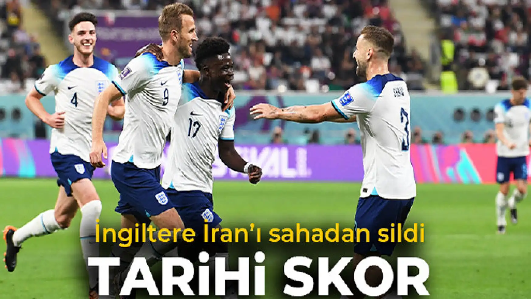 2022 Dünya Kupası: İngiltere: 6 - İran: 2