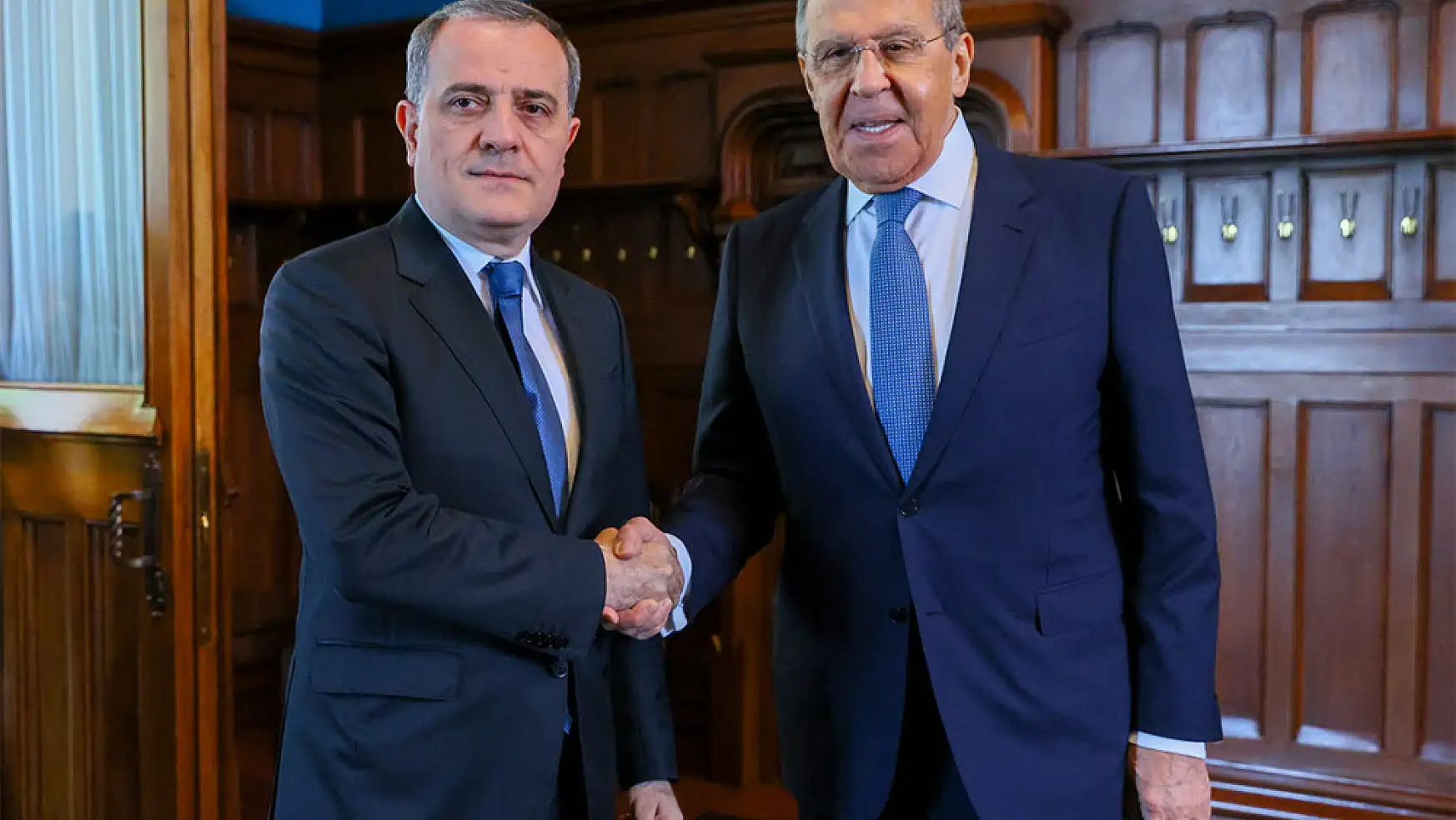 Azerbaycan Dışişleri Bakanı Bayramov ve Lavrov Moskova'da görüştü