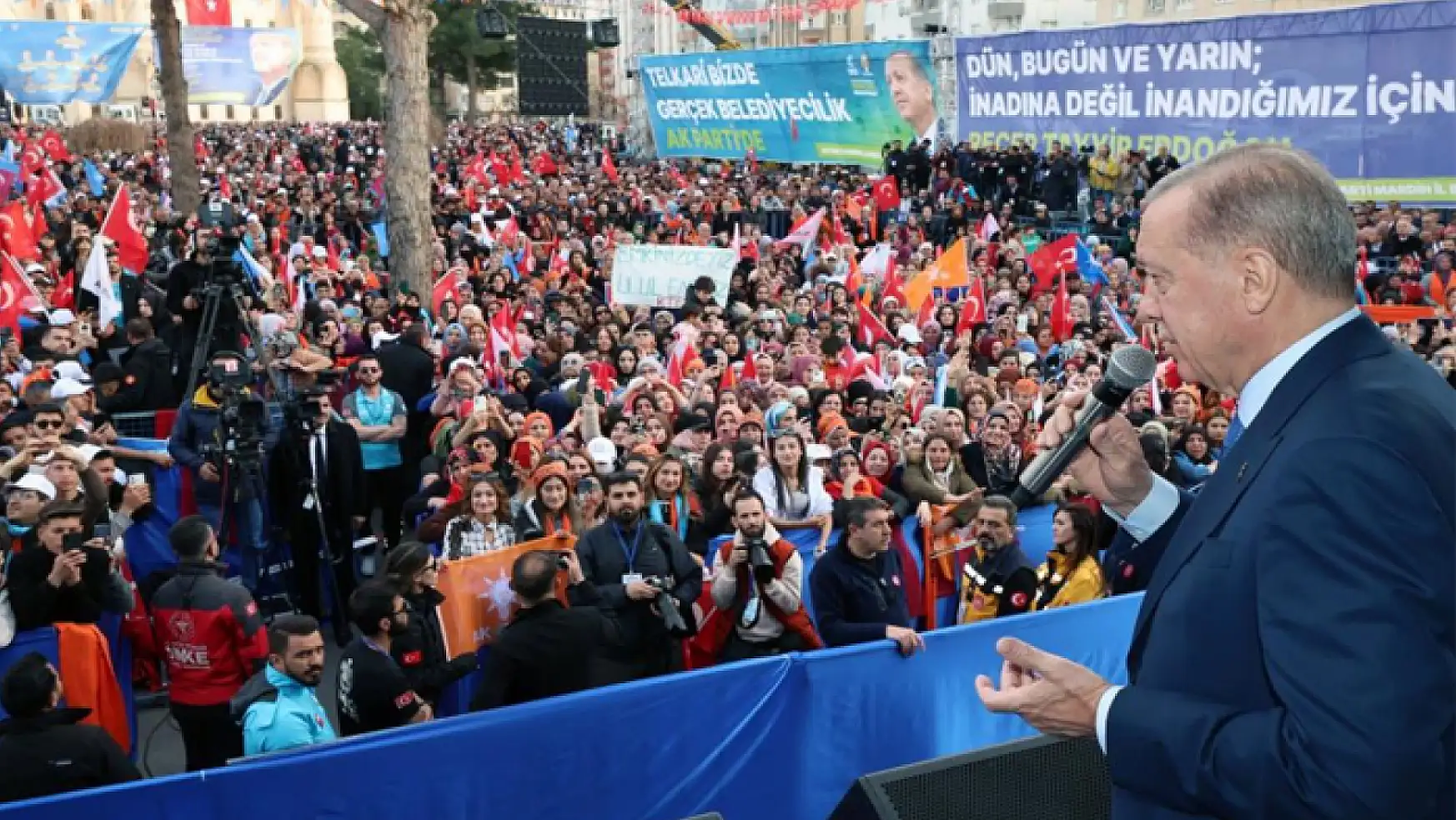 Cumhurbaşkanı Erdoğan, Ağrı mitinginde konuştu