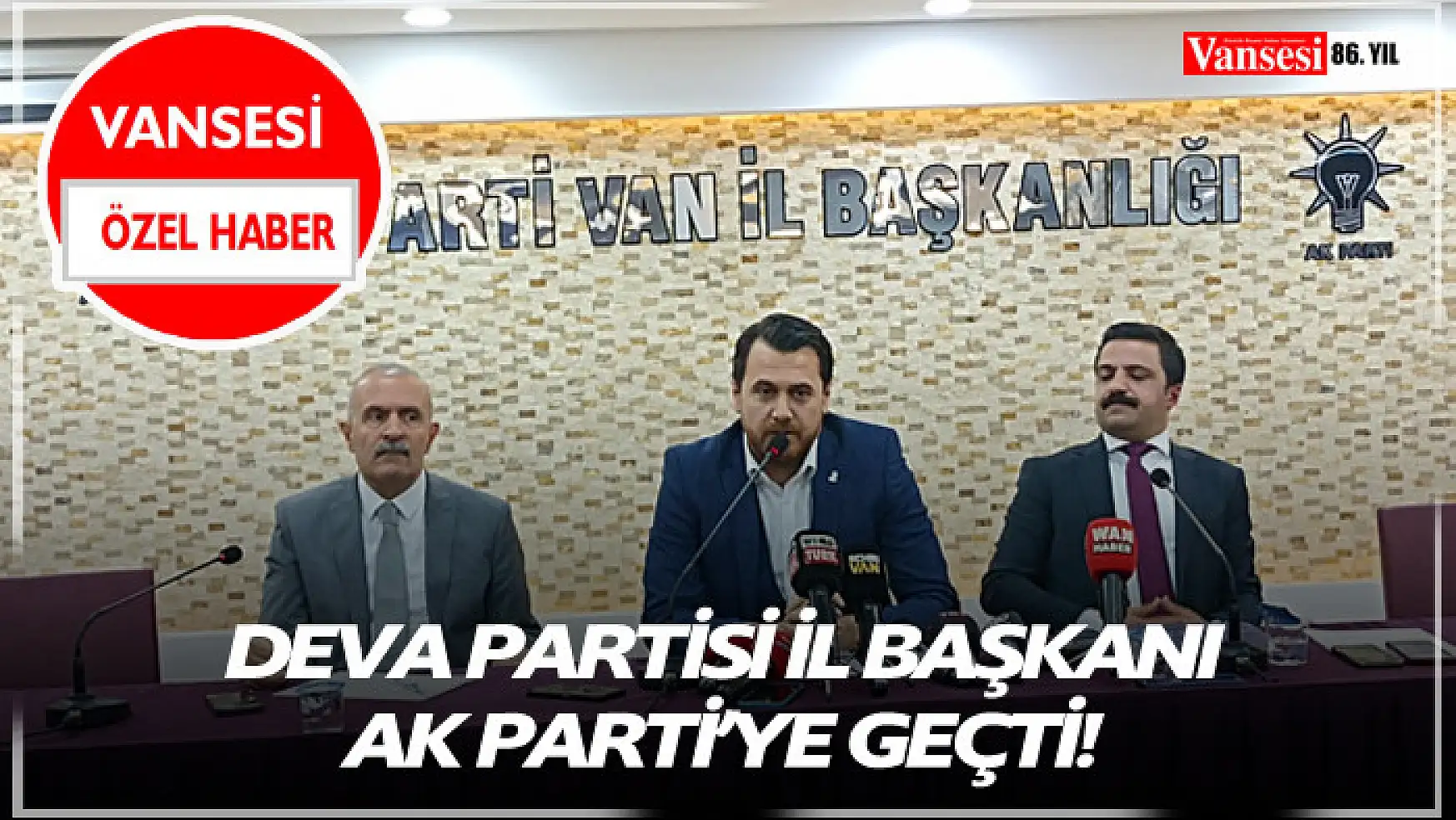 DEVA Partisi İl Başkanı AK Parti'ye geçti!