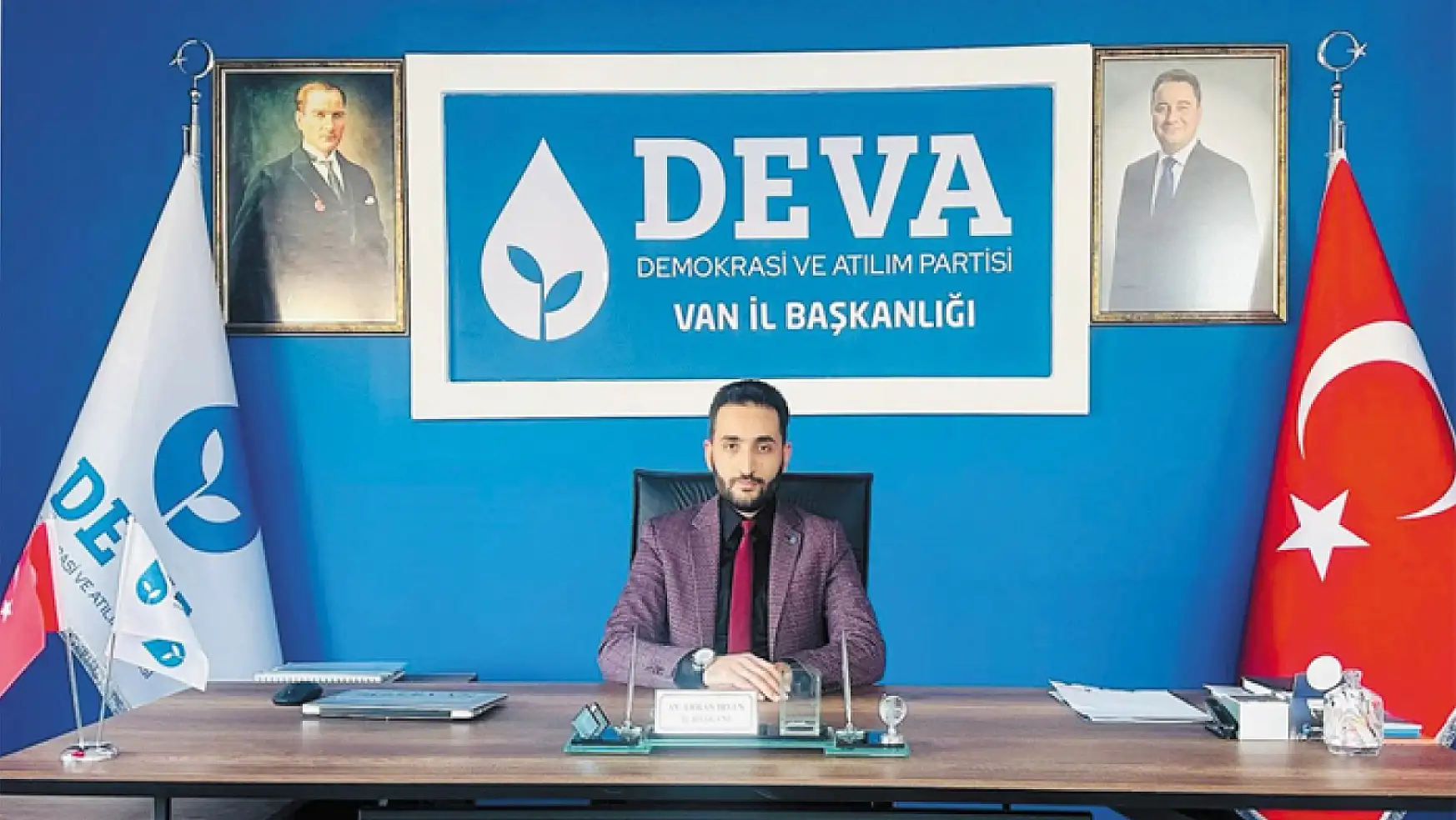 DEVA Partisi'nin Büyükşehir adayı Erkan İrven oldu