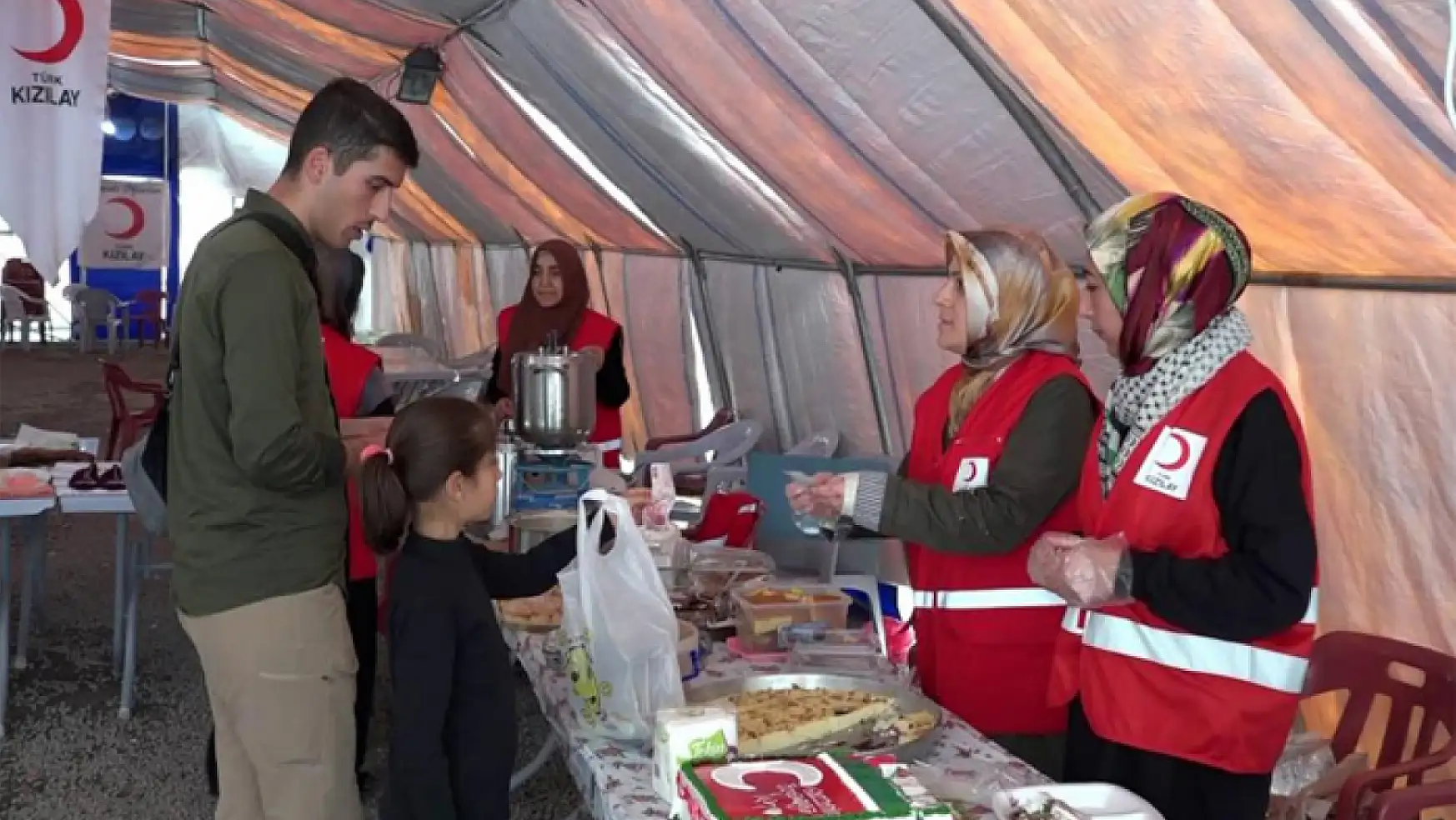 Filistin yararına yardım kampanyası düzenlendi