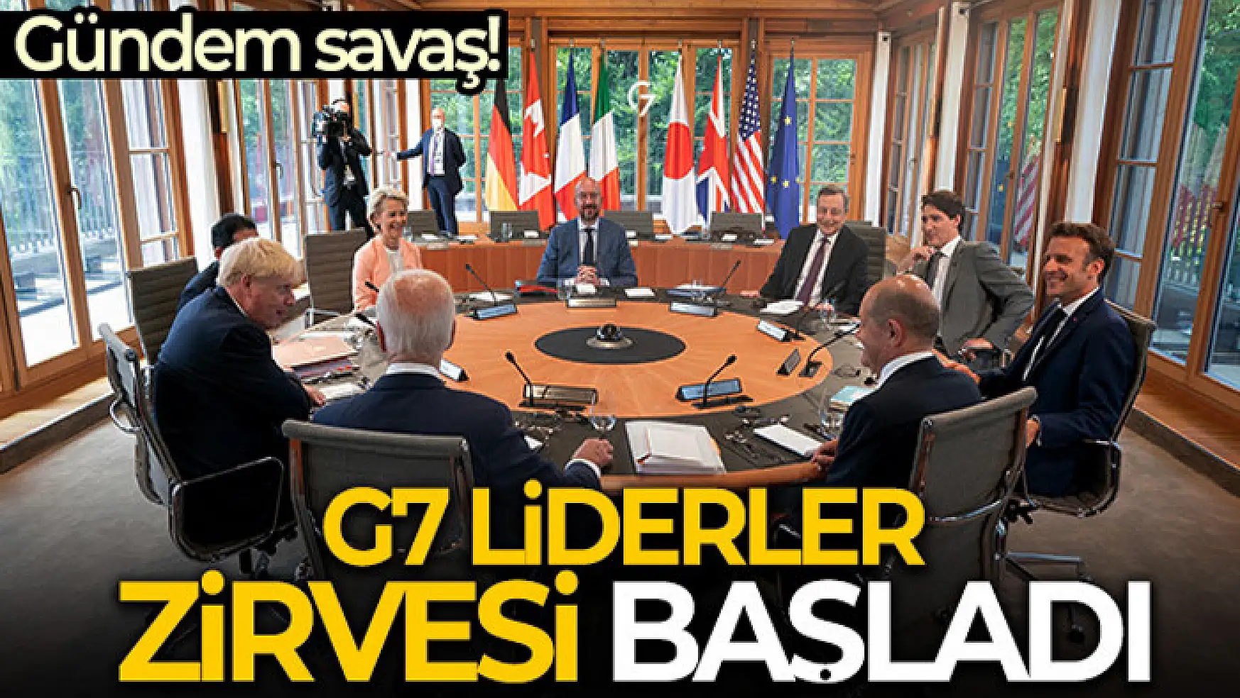 G7 Liderler Zirvesi başladı