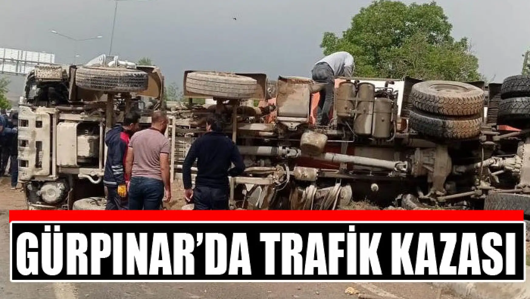 Gürpınar'da trafik kazası