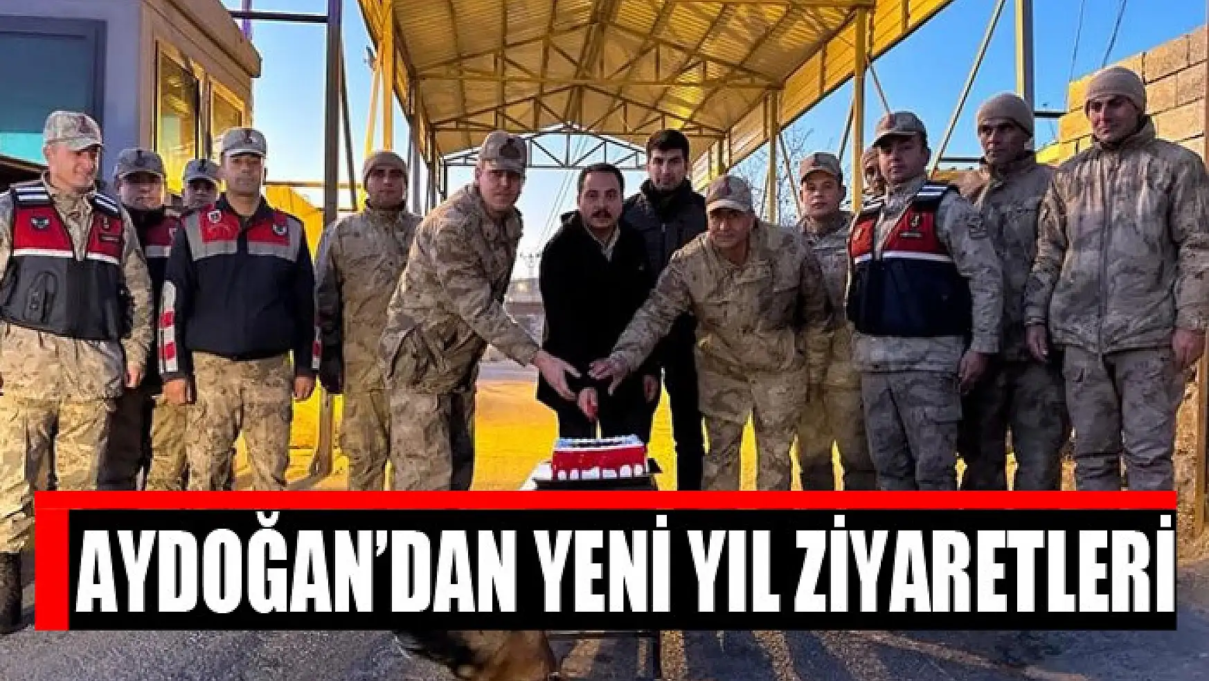 Kaymakam Aydoğan'dan yeni yıl ziyaretleri