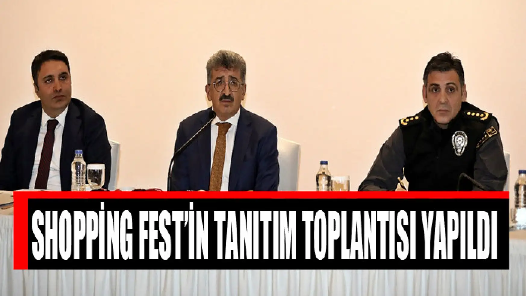 SHOPPİNG FEST'İN TANITIM TOPLANTISI YAPILDI