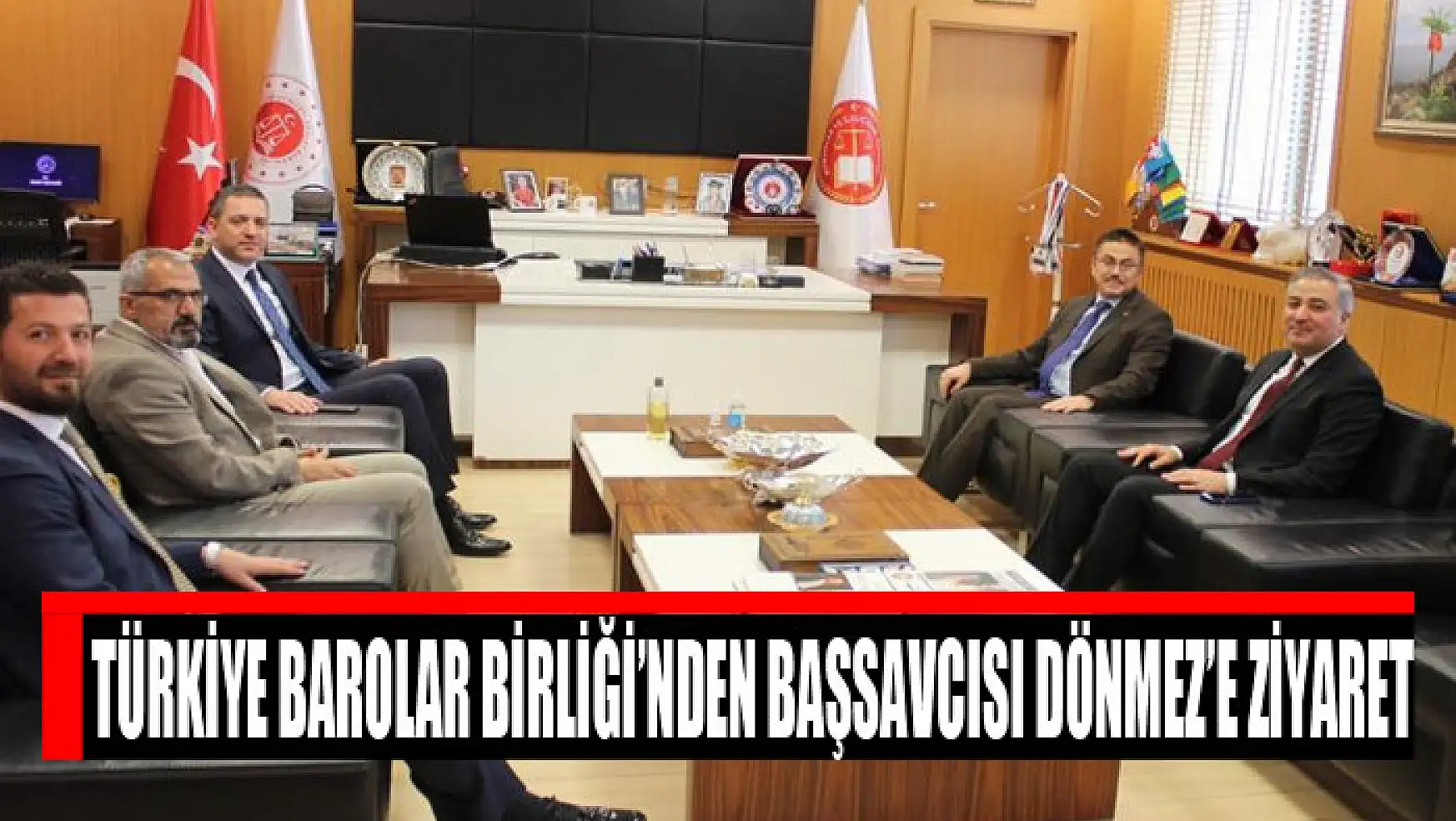 Türkiye Barolar Birliği'nden Başsavcısı Dönmez'e ziyaret