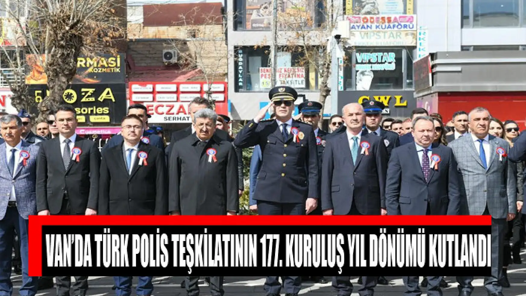 Türk Polis Teşkilatının 177. kuruluş yıl dönümü kutlandı
