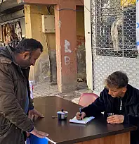 AK Parti Gençlik Kolları, Çatak'ta üye çalışması yaptı