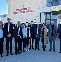 AK Parti heyetinden hastane ziyareti