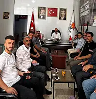 AK Parti İpekyolu İlçe Başkanlığı'ndan Çatak'a ziyaret