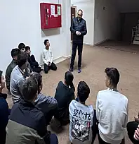 Alhan'dan Muradiye Anadolu Lisesi pansiyonuna ziyaret