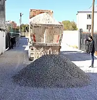 Altıntepe Mahallesi'nde stabilize çalışması