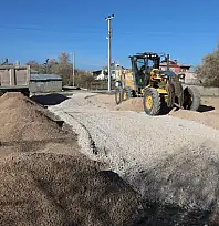 Arısu Mahallesi'nde stabilize yol çalışmaları tamamladı