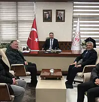 Atletizm camiasından İl Müdürü Tosun'a hayırlı olsun ziyareti