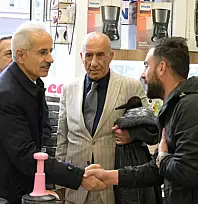 Bakan Uraloğlu'ndan esnaf ziyareti