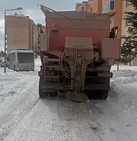 Bardakçı TOKİ'de buzlanmaya karşı önlem