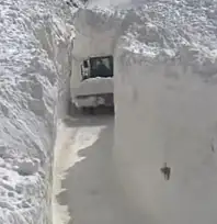 Başkale'de çığ esareti