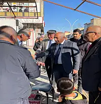 Başkan Güngöralp, Özalp ve Saray esnaflarını ziyaret etti