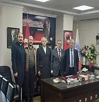 Bedirhanoğlu'ndan Akalın'a hayırlı olsun ziyareti