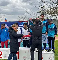 BEÜ'de kros takımı Türkiye üçüncüsü oldu