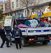 Büyükşehir Belediyesi kaldırım işgallerine karşı denetimlerini artırdı