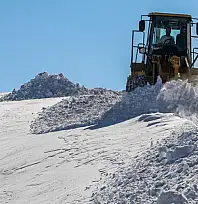 Büyükşehir Belediyesi'nin karla mücadele çalışmaları sürüyor