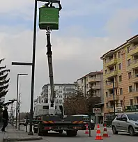 Büyükşehir'den, dekoratif sokak lambalarına bakım ve onarım