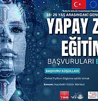 Büyükşehir'den gençlere yapay zekâ eğitimi