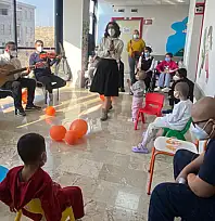 Büyükşehir'den lösemili çocuklara moral etkinliği