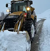 Büyükşehir'in karla mücadele çalışmaları sürüyor