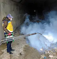 Büyükşehir kışlak ilaçlama çalışmalarına başladı