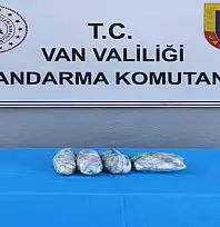 Çaldıran'da jandarmadan uyuşturucu operasyonu