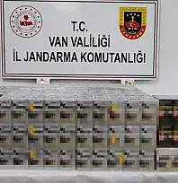 Çaldıran'da kaçak sigara ele geçirildi