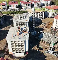 Çarşamba'da 615 konutluk proje yükseliyor