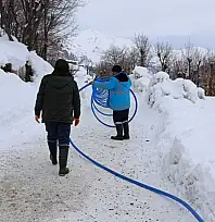 Çatak Sugeldi Mahallesi'nde su sorunu çözüldü