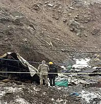 Çatak'ta tandır evi çöktü