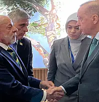 Cumhurbaşkanı Erdoğan, Brezilya Devlet Başkanı Silva ile görüştü