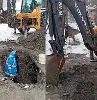 Cumhuriyet Mahallesi'nde içme suyu arızası giderildi