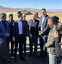 Doluçıkın Mahallesinde asfaltı tamamlanan yol hizmete açıldı