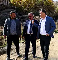 DSİ 17. Van Bölge Müdürü Aksoy, taşkın koruma çalışmalarını inceledi