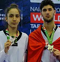 Dünya Ümitler Taekwondo Şampiyonası'nda millilerden iki gümüş