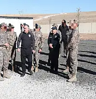 Emniyet Müdürü Mutlu'dan, Şehitler Poligonu'na ziyaret