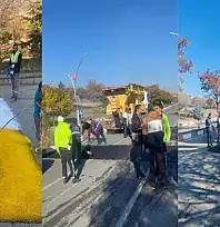 Erciş Sahil Yolu'nda kasis çalışmaları tamamlandı