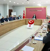 Erciş'te 2025 sosyal hizmetler değerlendirildi, 2026 yol haritası belirlendi