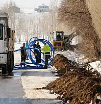 Erciş'te 70 hanenin içme suyu sorunu giderildi