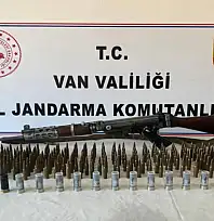 Erciş'te Belçika yapımı uzun namlulu silah ele geçirildi