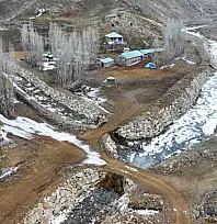 Erciş'te dere ıslahı çalışmaları tamamlandı