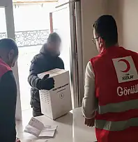 Erciş'te ihtiyaç sahiplerine gıda desteği