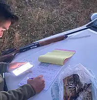 Erciş'te kaçak avcılıkla mücadele çalışması